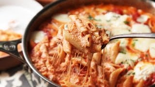 Recipe of Easy Skillet Baked Ziti with Sausage and Ricotta [upl. by Apthorp754]