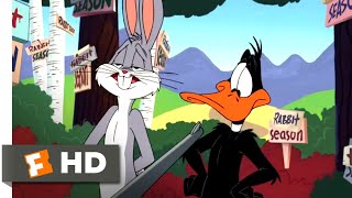 Looney Tunes Back in Action 2003  Bugs Bunny vs Daffy Duck Scene 19  Movieclips [upl. by Elleinwad]