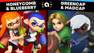 INKLINGS vs YOUNGLINGS  Instadrop Amiibo Smash Ultimate [upl. by Dhiren]