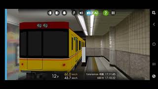 Hmmsim 2 Tokyo Metro Ginza Line From Shibuya to Asakusa [upl. by Fife]