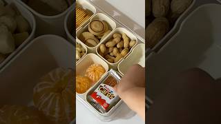 Snack box restock asmr asmrsounds restock satisfying snackbox candy organization shorts [upl. by Sirrap683]