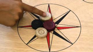 How To Set Up A Carrom Board [upl. by Leimad]