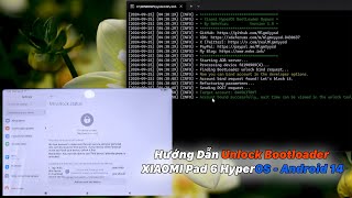 Hướng Dẫn Unlock Bootloader XIAOMI Pad 6 HyperOS  Android 14 [upl. by Emelyne]