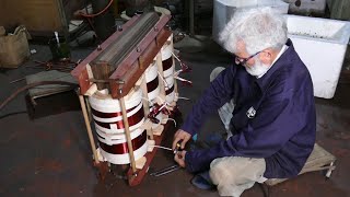 Complete Process to make High Electric Power Transformer [upl. by Eenttirb]