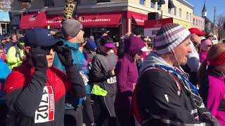 Chilly Half Marathon and 5k Burlington March 4 2018 [upl. by Miguel]