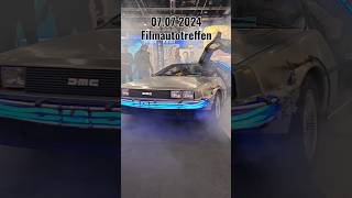 1 Filmauotreffen am 77 in Derendingen moviecars car auto filmauto delorean ghostbusters [upl. by Ttocserp]