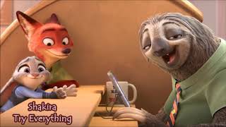 Shakira Zootropolis OST  Try Everything 432Hz [upl. by Htabmas]