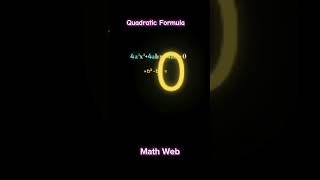 Unique Derivation of the Quadratic shorts [upl. by Erodavlas811]