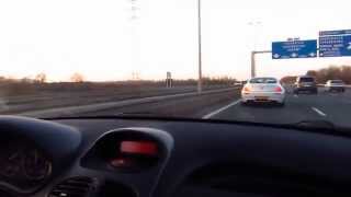 BMW M6 500hp vs PEUGEOT 206 RC 202hp [upl. by Otha]