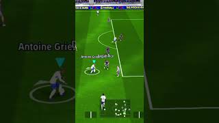 Griezmann skills and goal shorts efootball efootball2024 pes griezmann [upl. by Tillford430]