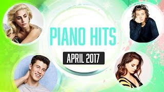 Piano Hits April 2017 Pandapiano 1 HR of pop piano music great for study [upl. by Hoxie]