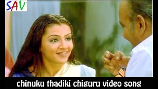 Chinuku Thadiki Video Song  Nee Sneham Telugu Movie [upl. by Midge]