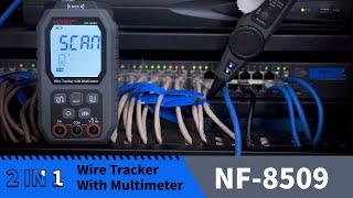 NF 8509 Cable Tester with Multimeter Optimal Maintenance amp Overhaul Products Display [upl. by Enyrhtak]