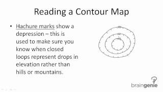 Contour Maps  Reading a Contour Map [upl. by Niraj]