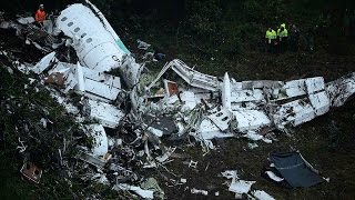 Colombie un avion sécrase près de Medellin avec une équipe de foot à son bord [upl. by Aras]