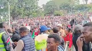 SABA SABA LIVE AT UHURU PARK AS GENZ CELEBRATES FALLEN HEROES [upl. by Carissa]