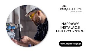 Naprawy instalacji elektrycznych Pająk Elektryk Dariusz Radomski Laski [upl. by Cohby]