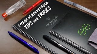 TIPS from 1YEAR with Rocketbook CORE EVERLAST and FUSION [upl. by Carline136]