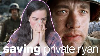 SAVING PRIVATE RYAN  FIRST TIME WATCHING  MOVIE REACTION  COMMENTARY AND REVIEW [upl. by Kong379]