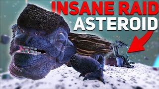 Raiding An INSANE Lunar Asteroid  ARK PvP [upl. by Aeslek]