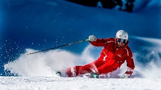 Skiing  Dominic Ebenbichler  Schischule Glungezer  Seefeld 21122016 [upl. by Kingdon739]