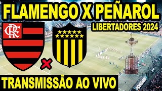 FLAMENGO X PEÑAROL AO VIVO DIRETO DO CAMPEON DEL SIGLO  QUARTAS DA LIBERTADORES  JOGO DE VOLTA [upl. by Darrel962]