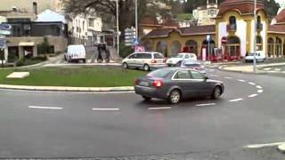 Sustainable Transportation in Portugal A roundabout in action [upl. by Jc131]