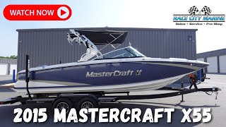 2015 Mastercraft X55 Walkaround and Review [upl. by Arvo693]