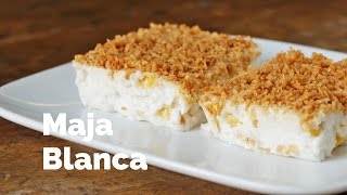 Maja Blanca Recipe  Yummy Ph [upl. by Ladnek971]