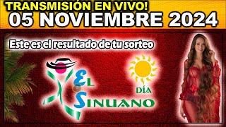 SINUANO DÍA Resultado EL SINUANO DÍA MARTES 05 de noviembre de 2024 [upl. by Bradley]