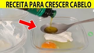 Como Fazer o Cabelo CRESCER Rápido  Receita Para Crescer Cabelo Rápido [upl. by Aloise]