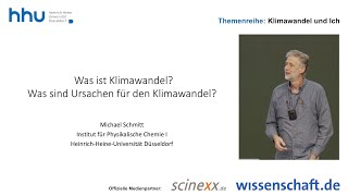 HHU  Reihe Klimawandel und Ich 1 quotWas ist Klimawandel Ursachenquot [upl. by Eked849]