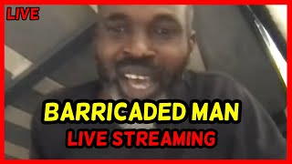 BARRICADED MAN LIVE STREAMING MoorPark California  MAn Safely Surrenders [upl. by Downey]