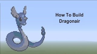 Minecraft Tutorial  Dragonair Pokemon [upl. by Lewendal]