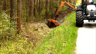 Efficient Ditch Cleaning with ROLMEX Ditch Cleaner  Optimize Your Reach Mower [upl. by Iddo662]