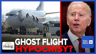 GHOST FLIGHTS For Migrants DeSantis Calls Out HYPOCRISY Blames Biden For Border Crossing Deaths [upl. by Adlemy]