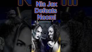 Nia Jax Victory vs Naomi With a helping hand from Tiffany Stratton niajax naomi wwe smackdown [upl. by Ennylcaj]