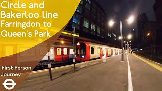 London Underground First Person Journey  Farringdon to Queens Park [upl. by Uol]