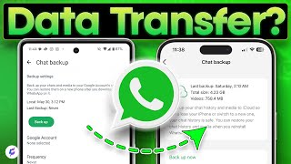 How to Transfer WhatsApp Data From Android to iPhone 🤖 ↪  2024 Guide [upl. by Tammi]