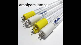 YAGUANG Amalgam UVC Lamp Big Power Ultraviolet Lamp for Water Disinfection uvclight uvlampsuvc [upl. by Enetsirk74]