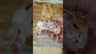 Strudel salato con speck gorgonzola e noci food recipe foodiesvlog foodlover love foodieblog [upl. by Orsini]