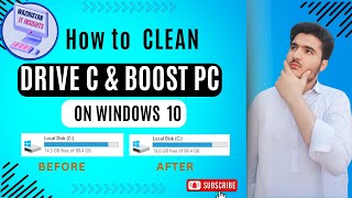 quotHow to Clean C Drive in Windows 10  Free Up Disk Space amp Improve Performancequot [upl. by Esertap]