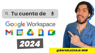 ✅ Cómo crear cuenta y Registrarse en Google Workspace en 2024 [upl. by Loella]