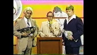 Ric Flair amp Bob Backlund Interview 19820703 [upl. by Kriste657]