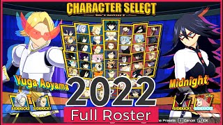 MY HERO ONES JUSTICE 2 2022  ALL CHARACTERS  DLC INCLUDED [upl. by Natalya]