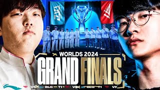 THE WORLDS FINALS  T1 VS BLG  WORLDS 2024  CAEDREL [upl. by Winfield]