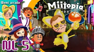 Miitopia  New Lumos 5 The Third District  Nintendo Switch  Gameplay  Emi Arcade [upl. by Ahsinert]