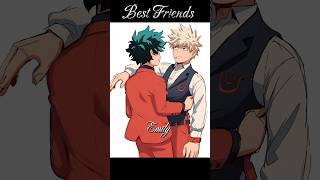 Best Friends🥦💥❤️anime mha bnha myheroacademia deku bakugou fyp memes edit funny shorts [upl. by Euseibbob994]