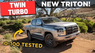 2024 Mitsubishi Triton L200 review 0100 off road amp POV test drive [upl. by Krefetz]