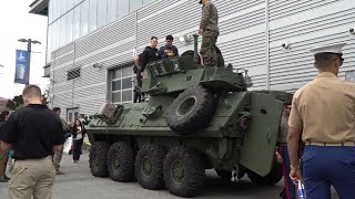 Marines and Poolees Visit USS Somerset in San Francisco Fleet Week 2024 [upl. by Arik]